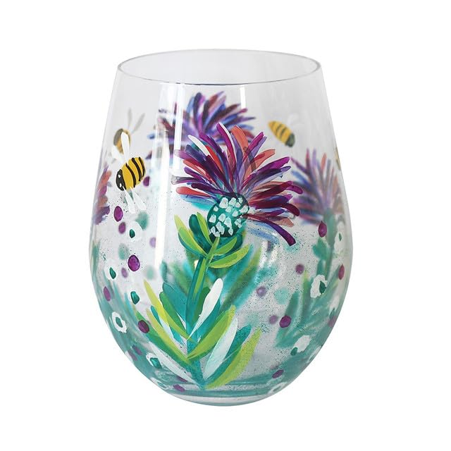 Diamante Crafts Floral Gin and Wine Glasses