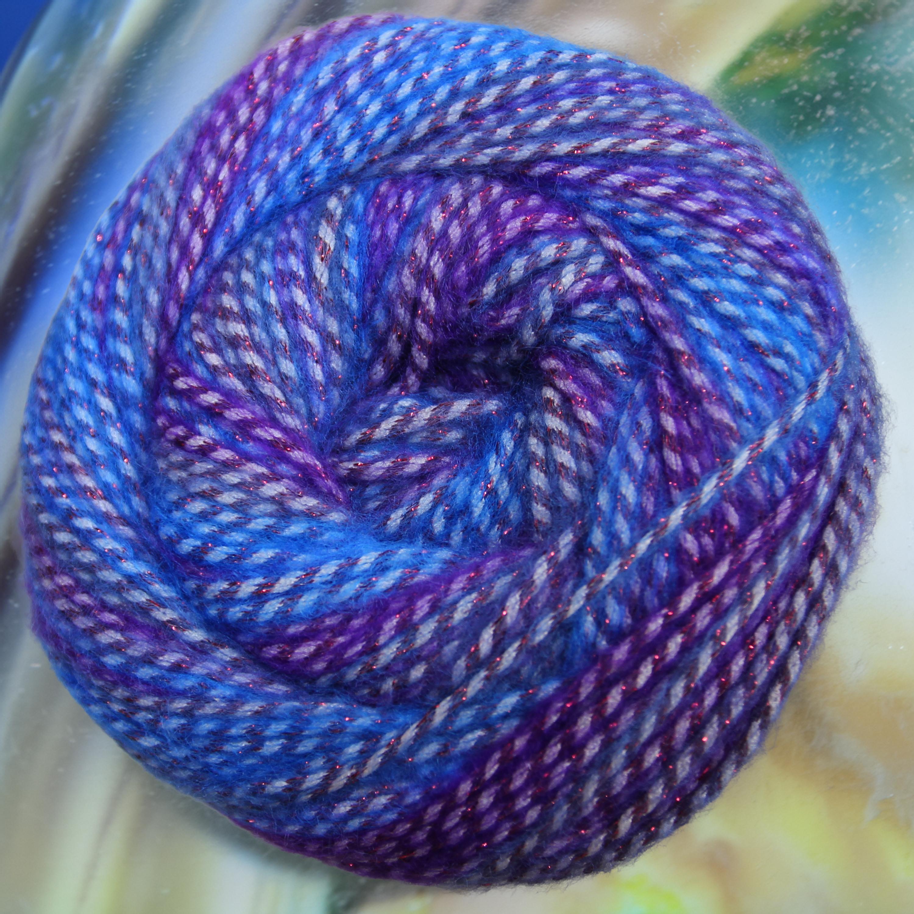 Knitco Cosmic Dust - 100g, 290m 10% wool / 30% Acrylic / 25% Polyester / 35% Polyamide