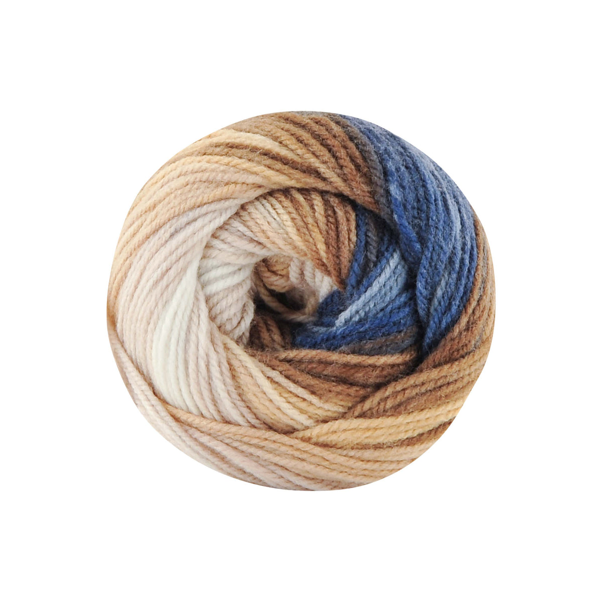 Papatya Batik Dk Variegated Pack Of 5 - 100g, 100% Acrylic, 360m