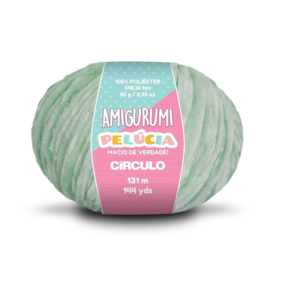 Amigurumi Pelucia Circulo, 85g, 131m, 100% polyester