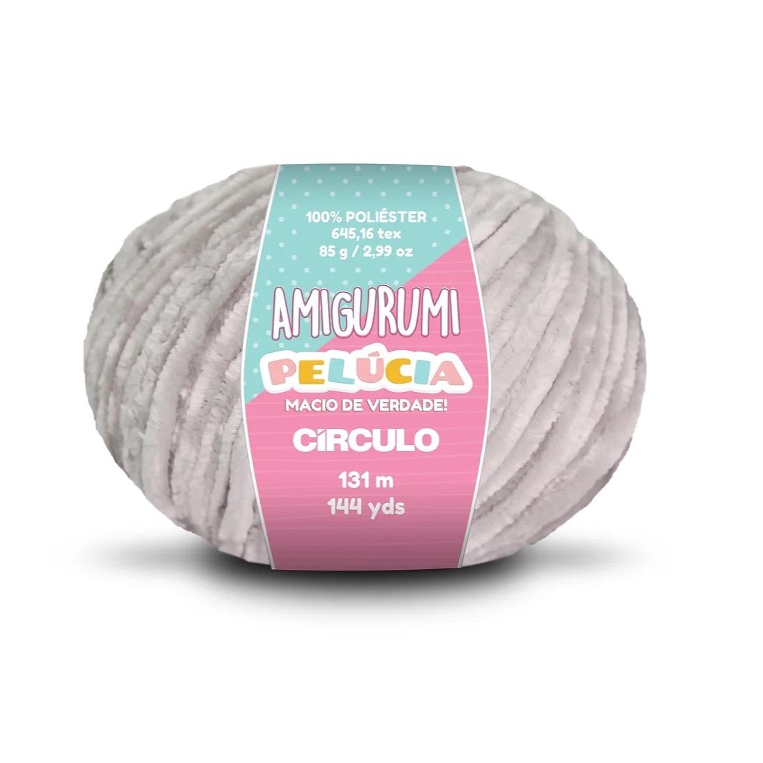 Amigurumi Pelucia Circulo, 85g, 131m, 100% polyester