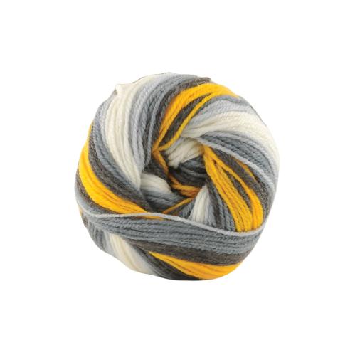 Papatya Batik Dk Variegated Pack Of 5 - 100g, 100% Acrylic, 360m
