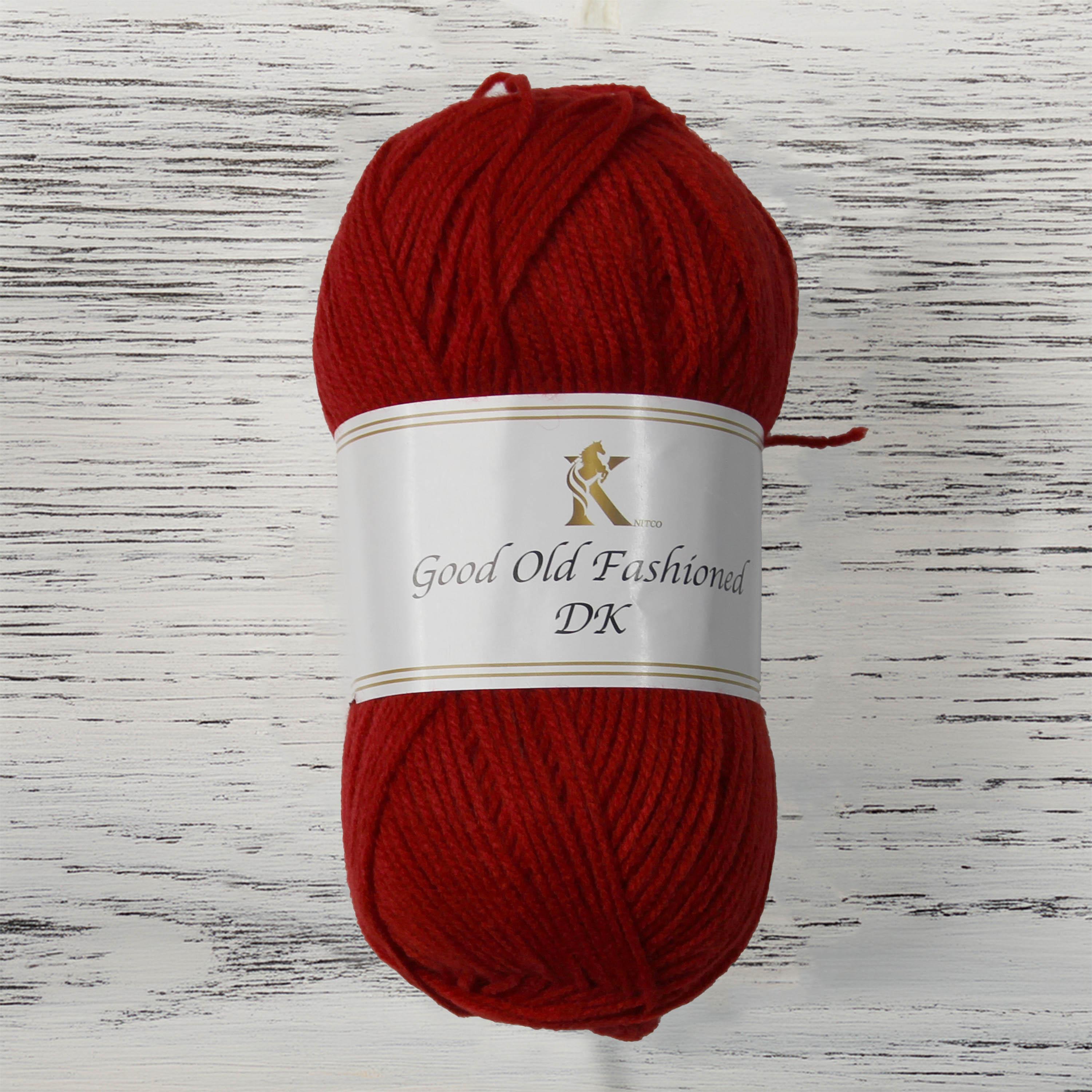 Knitco Good Old Fashioned DK PACK OF 5 Yarn / Wool - 100g Double Knit Ball 40 Shades