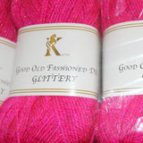 Knit co Glittery PACK OF 5 Yarn / Glitter DK - 100g
