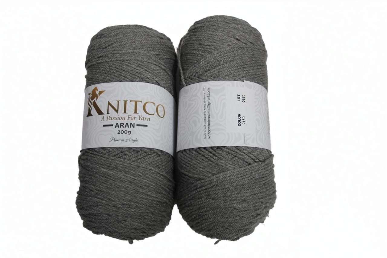 Knitco Aran - 200g - 420m - 100% Acrylic