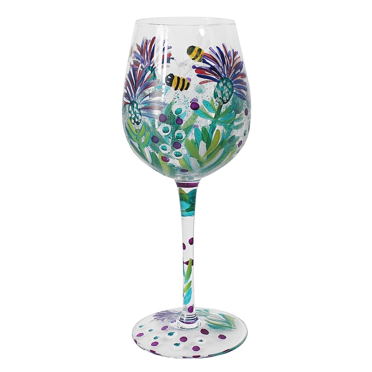 Diamante Crafts Floral Gin and Wine Glasses