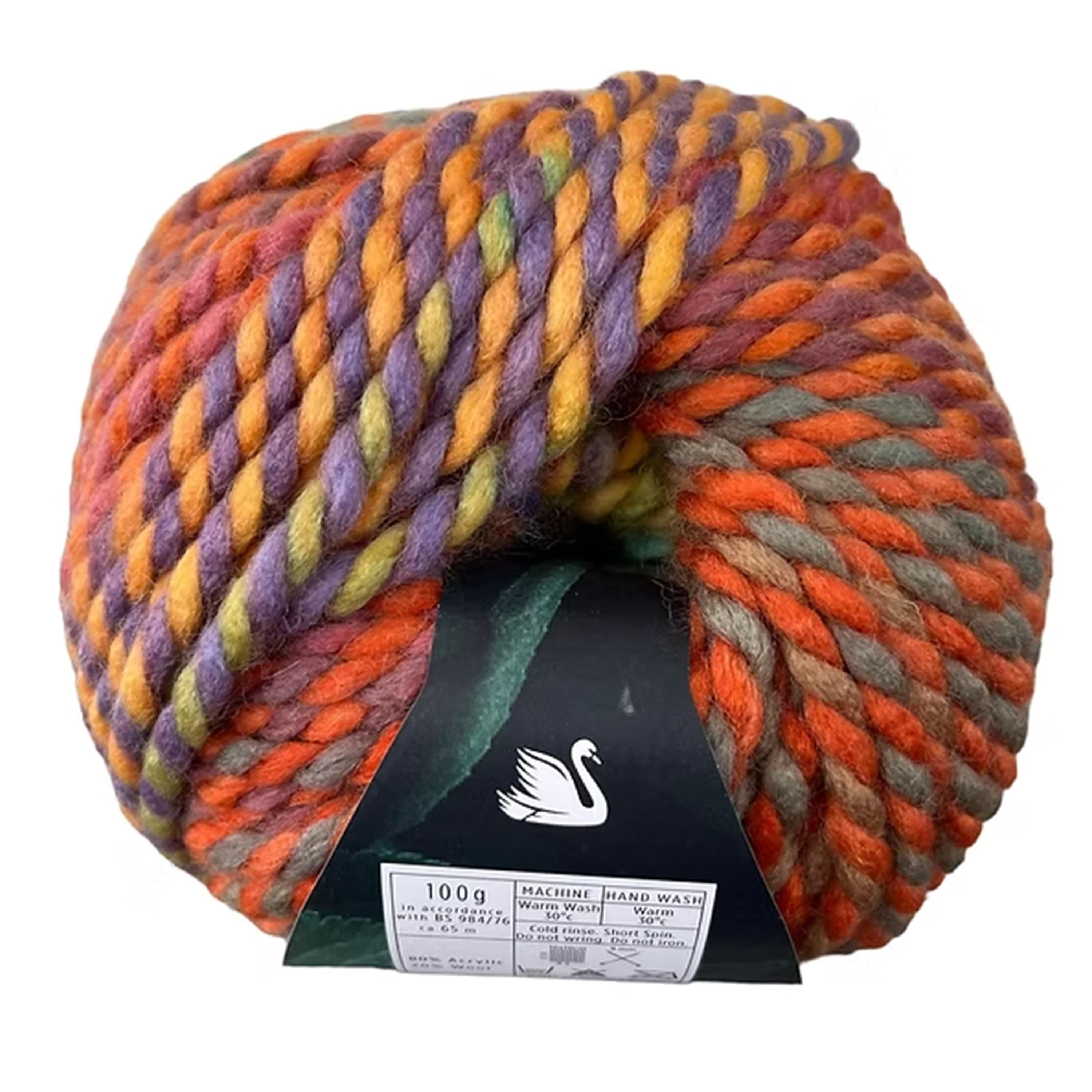 Cygnet Folly Garden - 20% Wool - 80% Acrylic - 100g -  65m