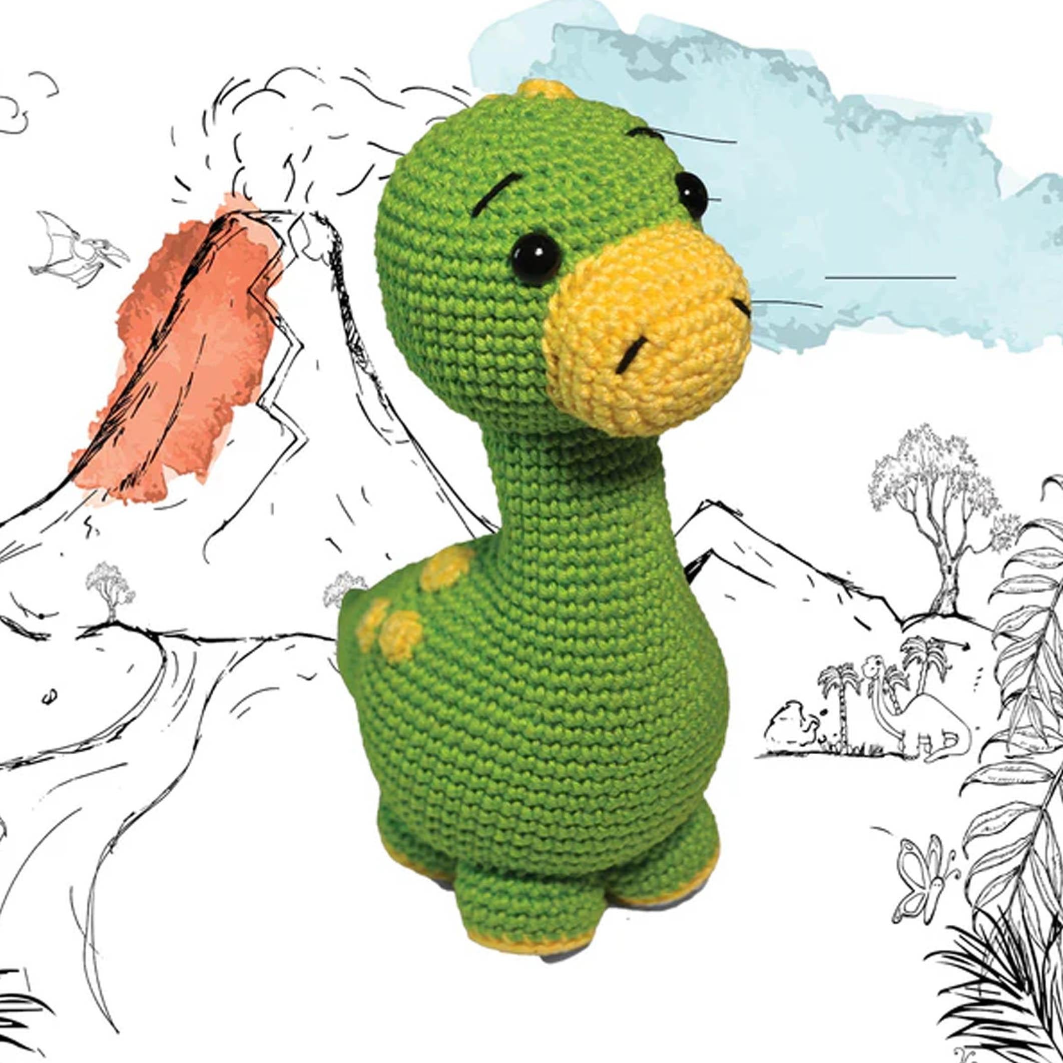 Knitty Critters - Jurassics - DIY Amigurumi Crochet Kit