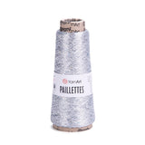 YarnArt Paillettes - 75% Metallic Polyester - 25% Payette Polyester