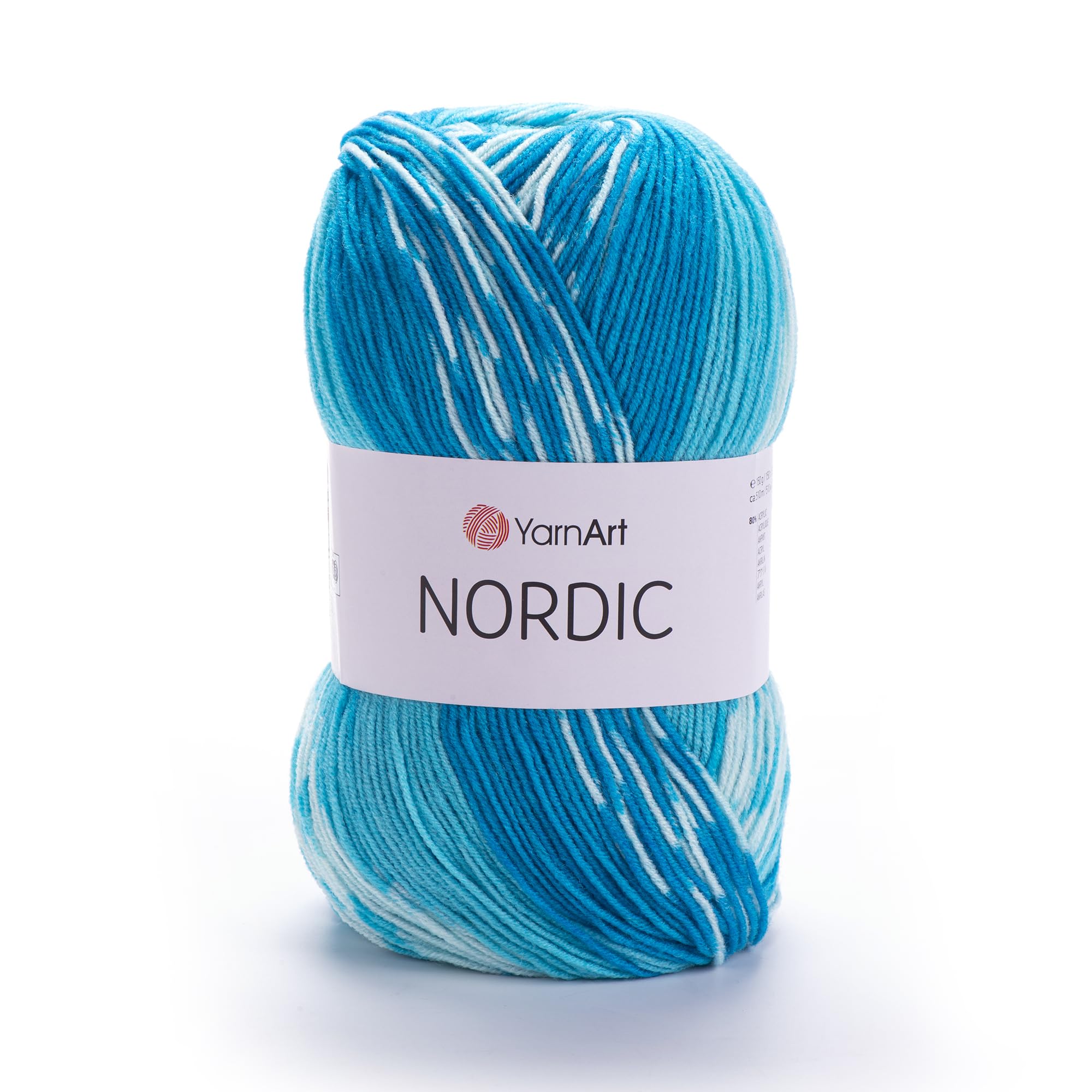 YarnArt Nordic - 20% Wool - 80% Acrylic - 150g - 510m