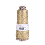 YarnArt Paillettes - 75% Metallic Polyester - 25% Payette Polyester