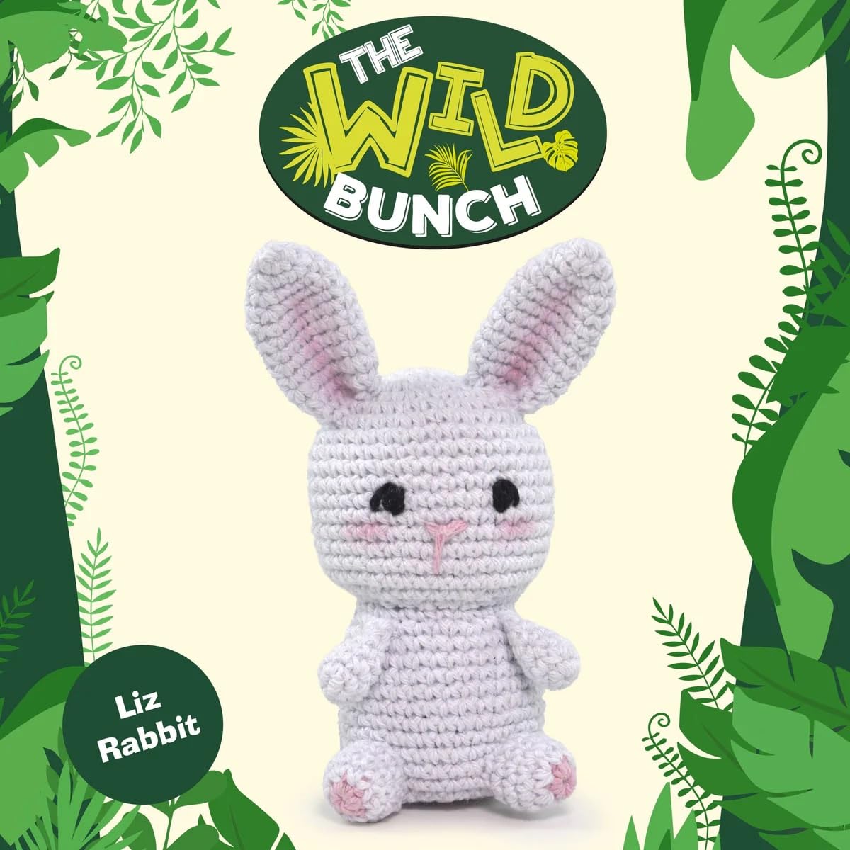Diamante Crafts Knitty Critters - The Wild Bunch - Amigurumi Crochet Kit