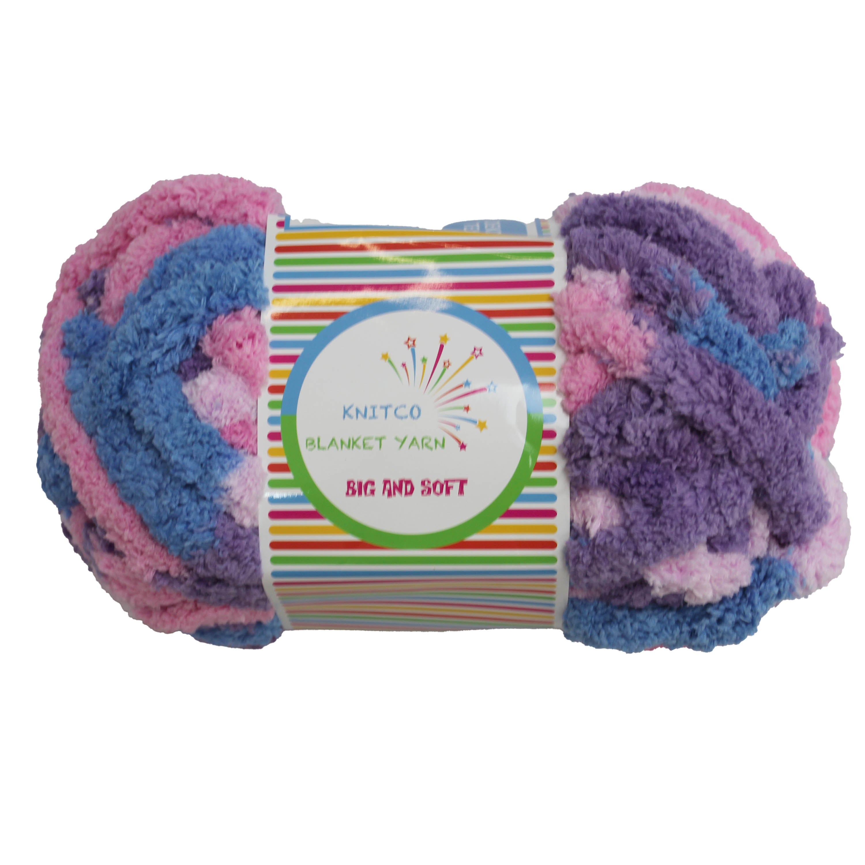 Knitco Big And Soft Blanket Yarn - 100% Polyester, 250g, 30m