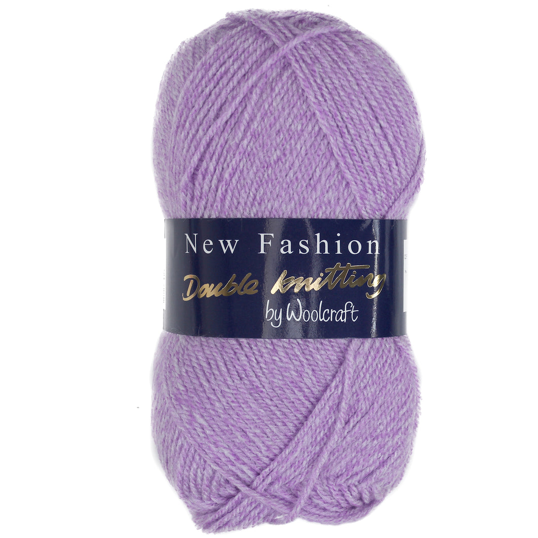 Woolcraft NEW FASHION DK Knitting Lilac Mist - 75