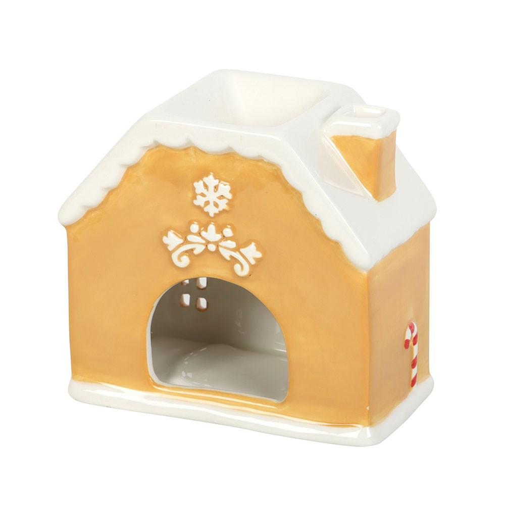 Candy Cane Gingerbread House Oil Burner And Wax Warmer