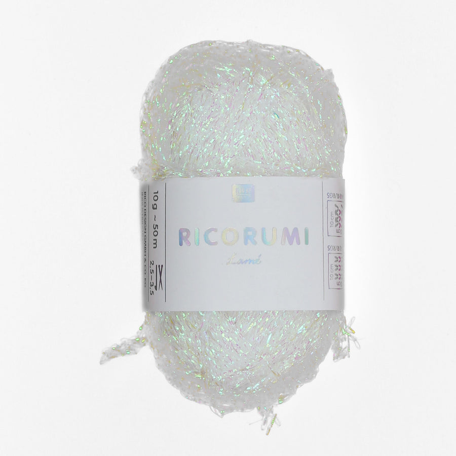 003 - White iridescent