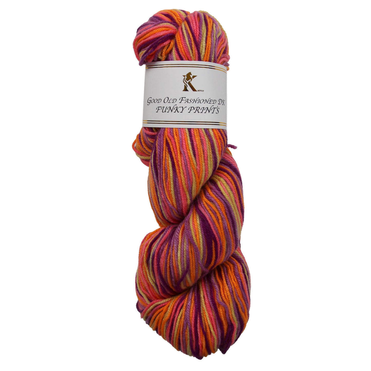 Good Old Fashioned Funky Prints Hanks - 100g - 280m - 100% Acrylic