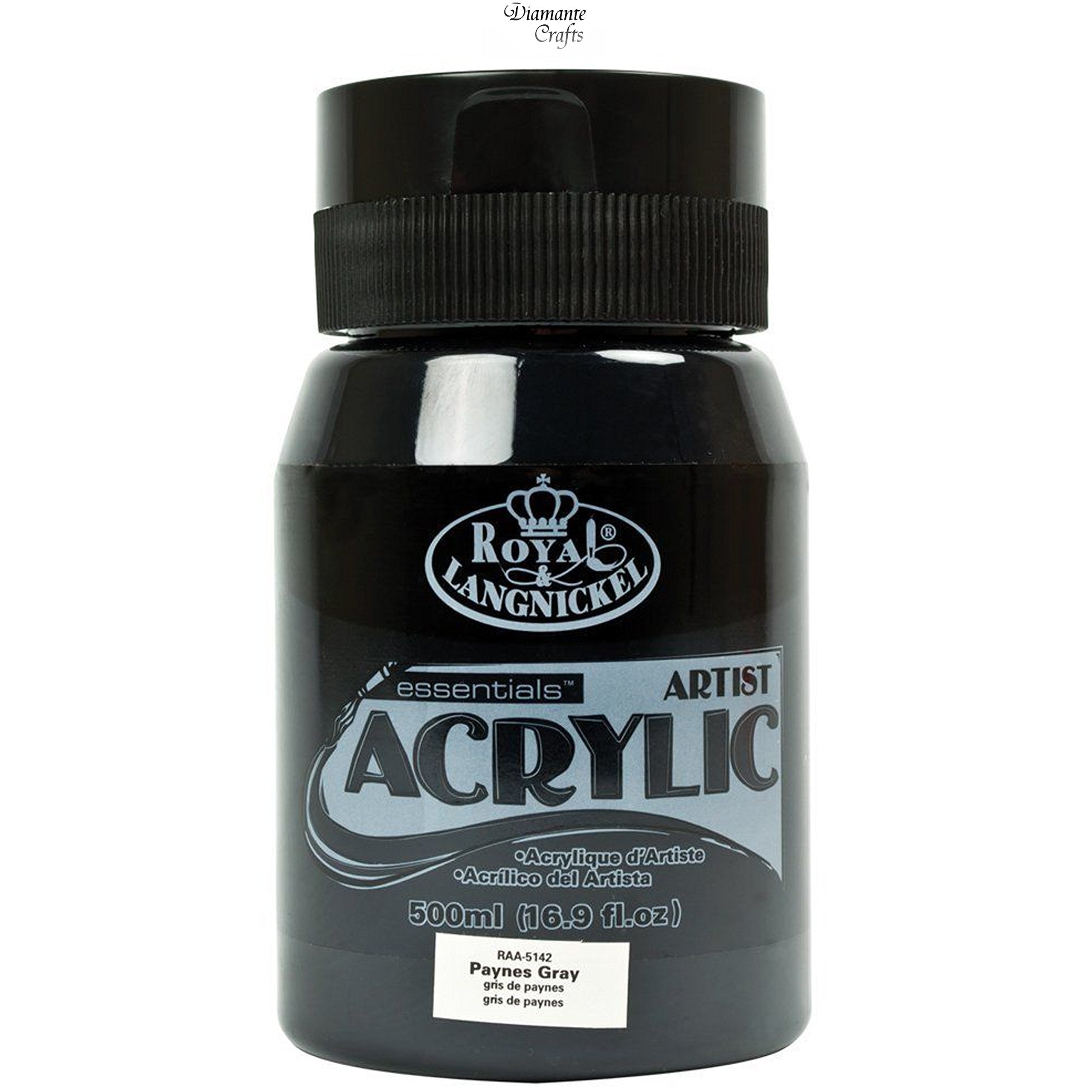Royal & Langnickel  500ml Essentials Tubs Acrylic Paint Jars - 27 Colours
