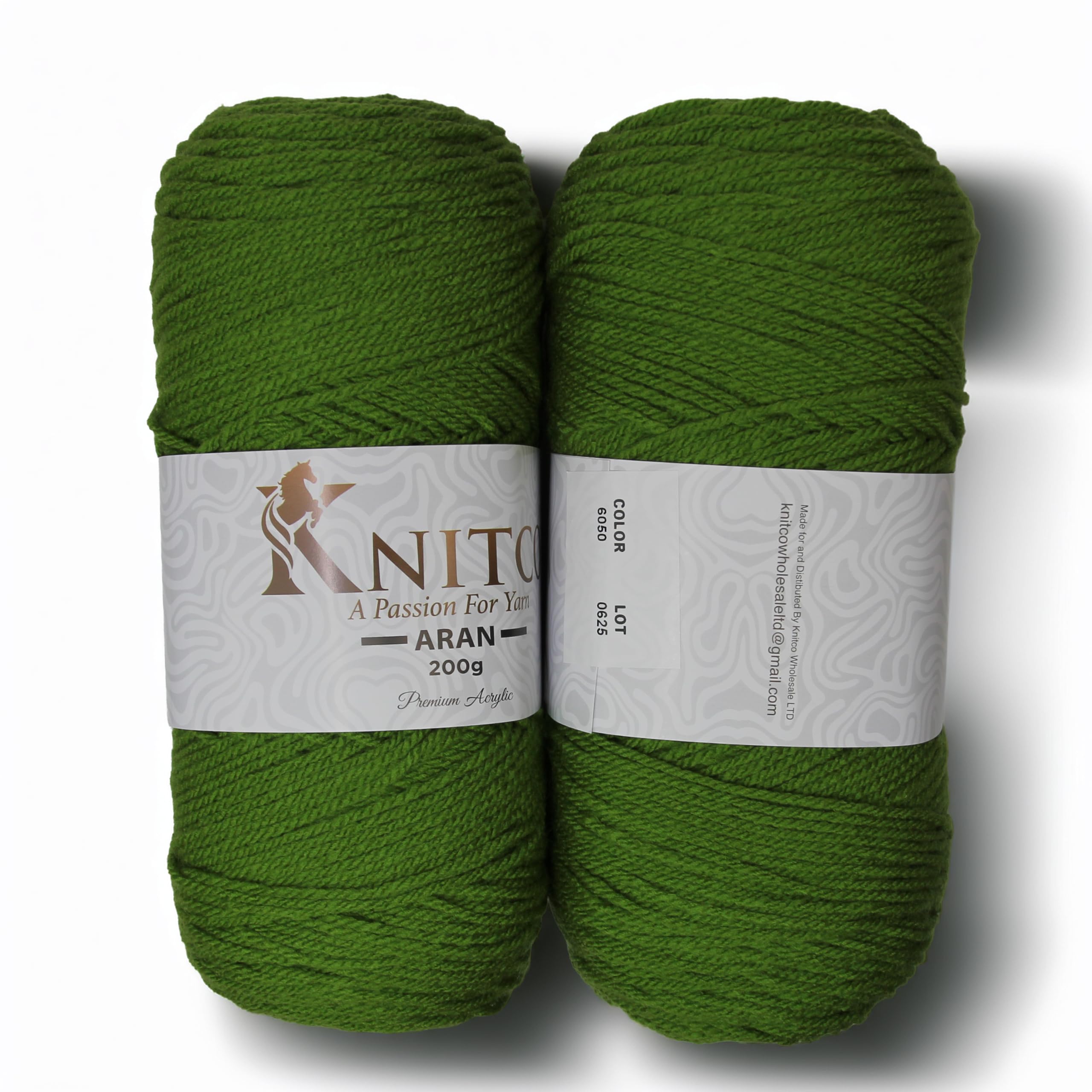 Knitco Aran - 200g - 420m - 100% Acrylic