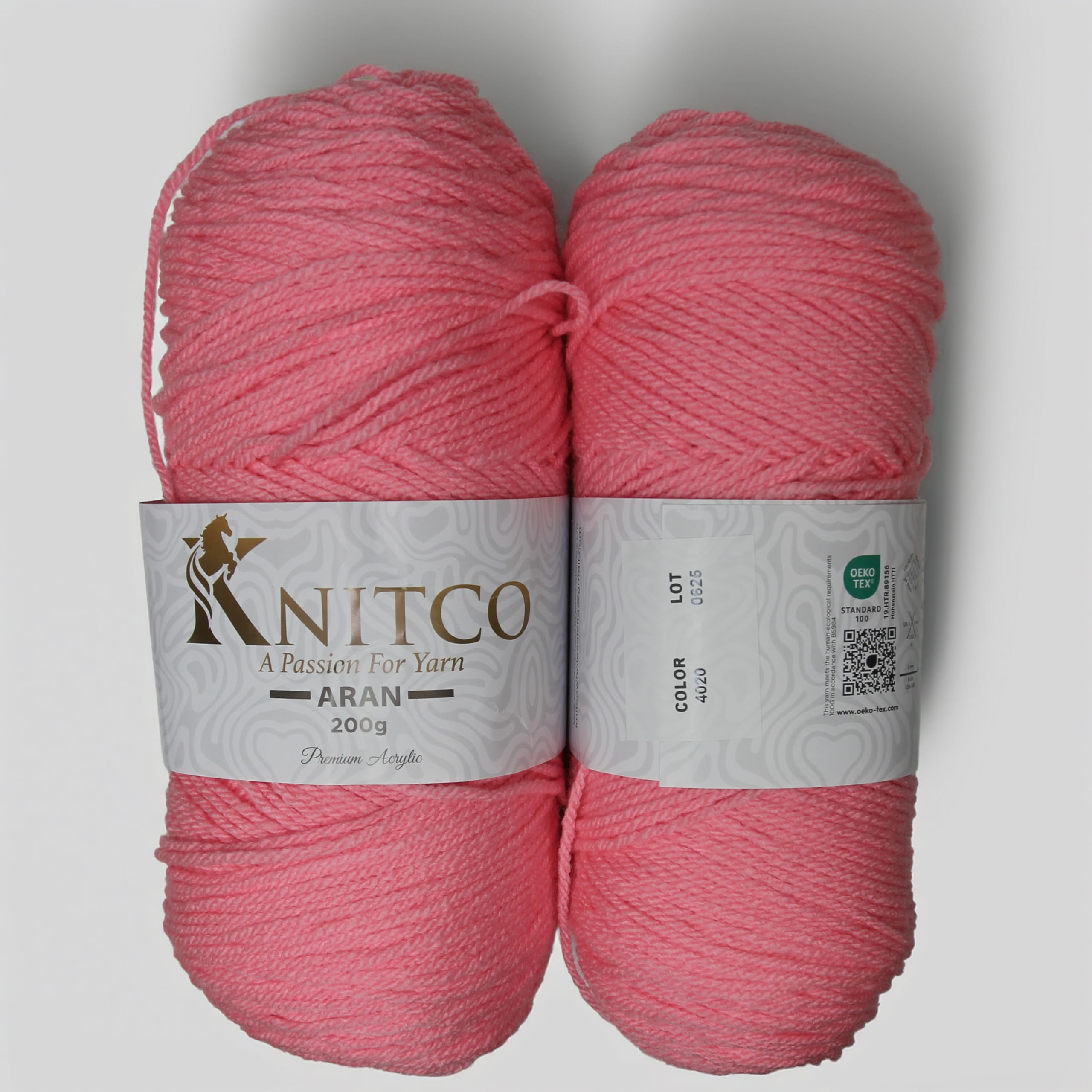 Knitco Aran - 200g - 420m - 100% Acrylic