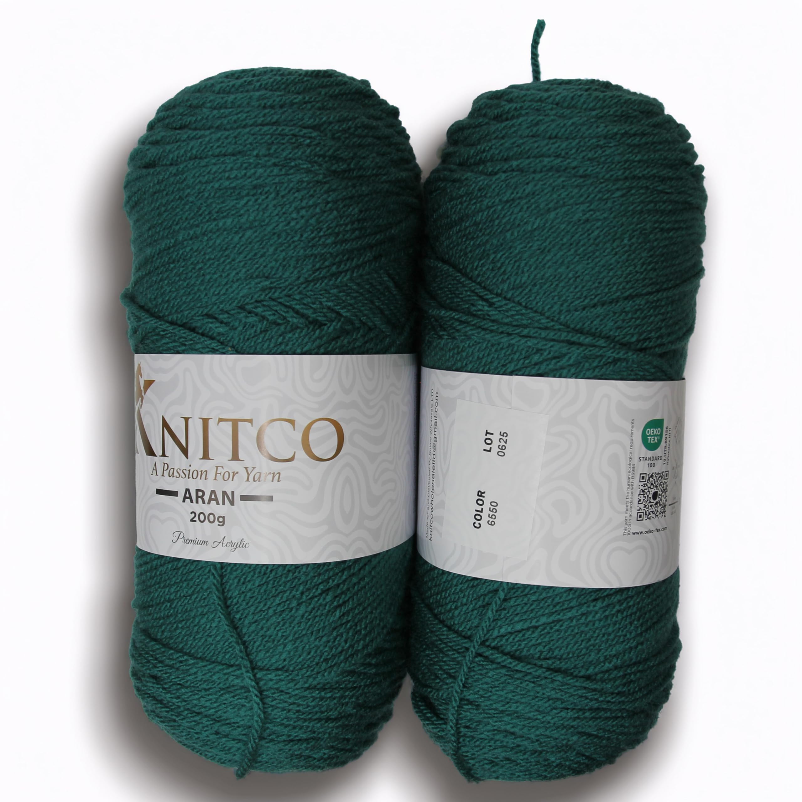 Knitco Aran - 200g - 420m - 100% Acrylic