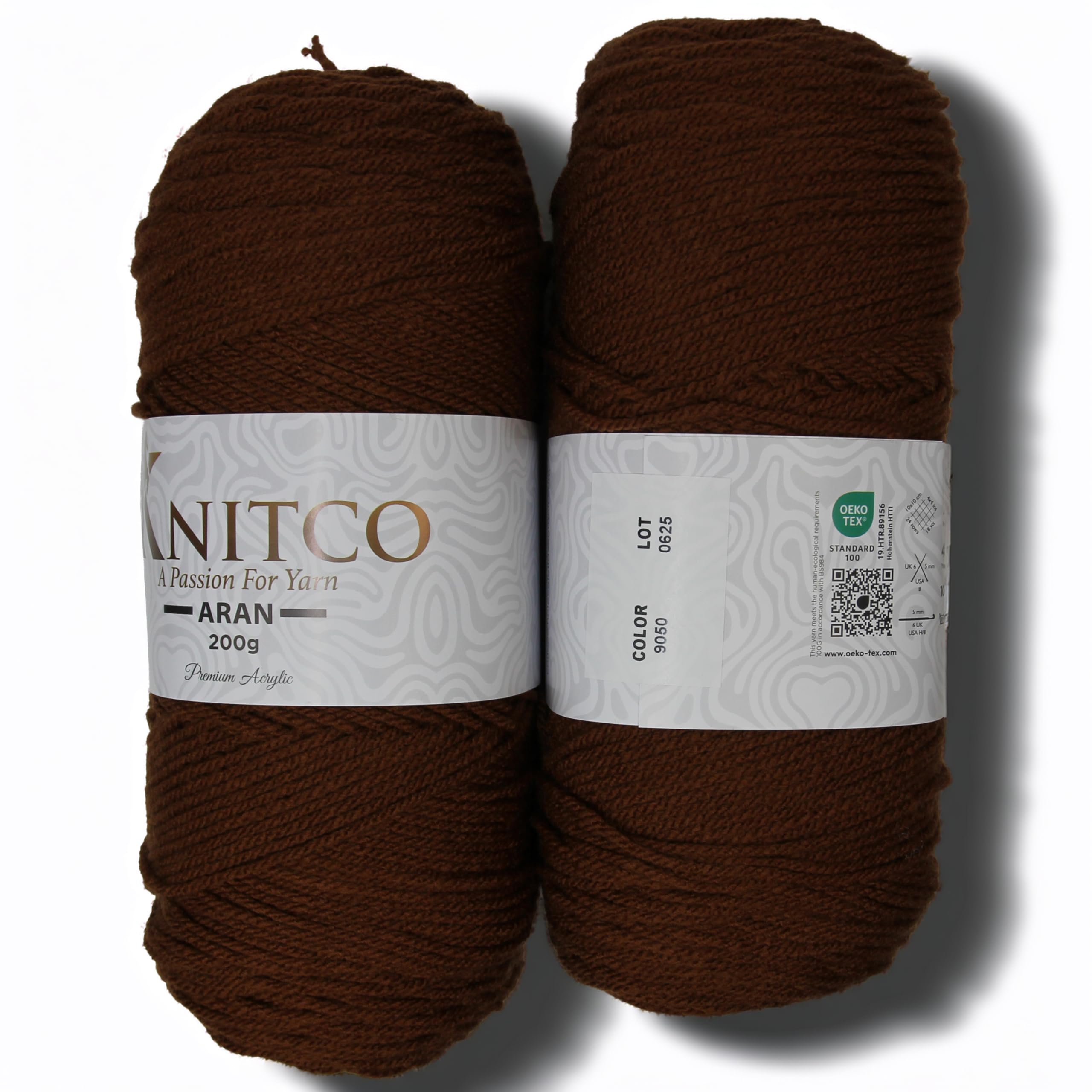 Knitco Aran - 200g - 420m - 100% Acrylic
