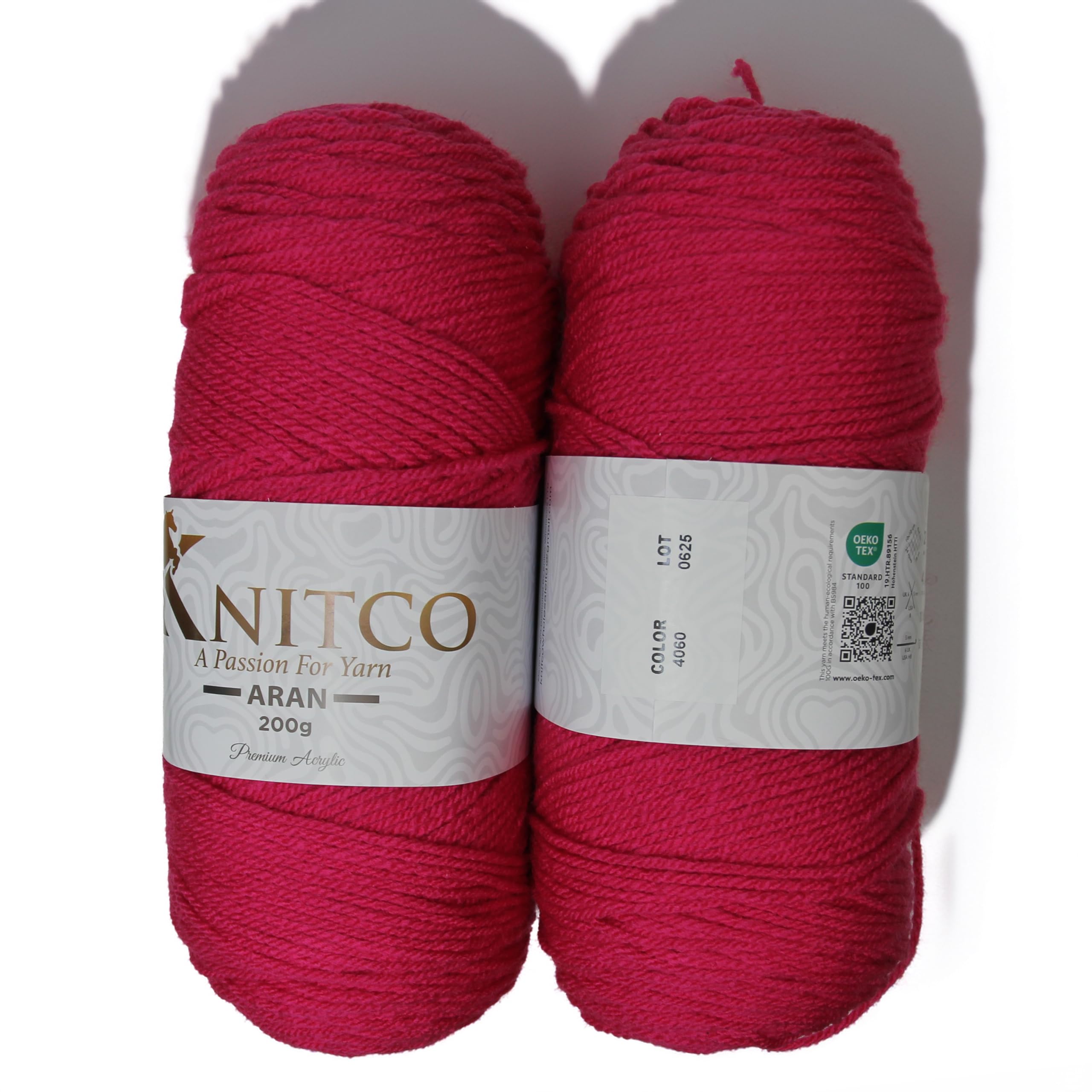 Knitco Aran - 200g - 420m - 100% Acrylic
