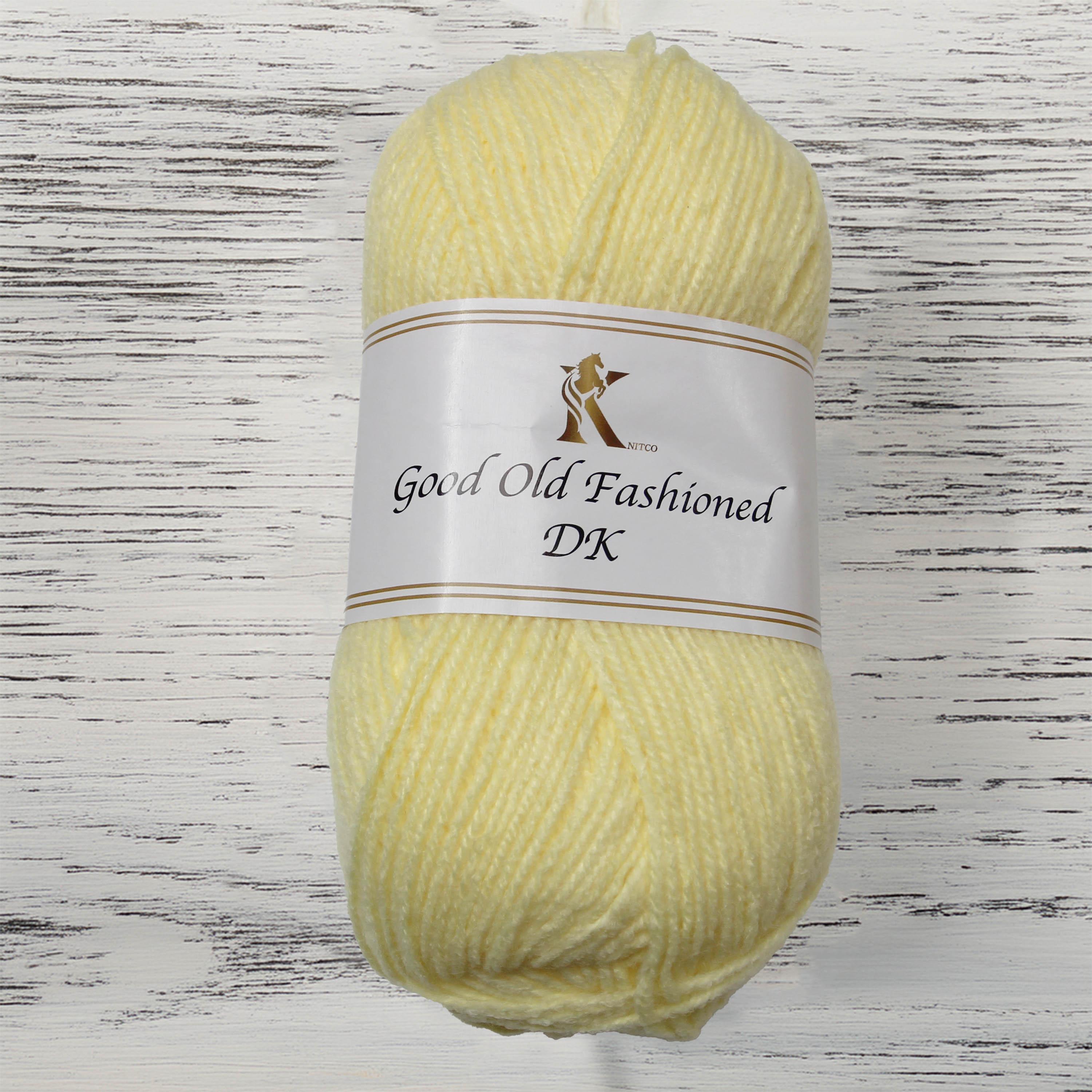 Knitco Good Old Fashioned DK PACK OF 5 Yarn / Wool - 100g Double Knit Ball 40 Shades