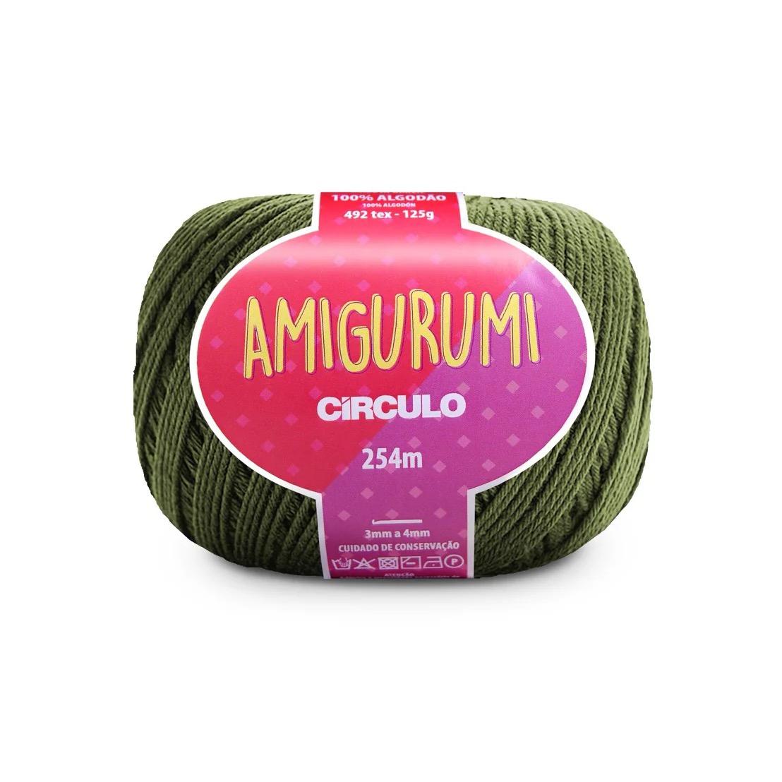 Amigurumi Circulo, 125g, 245m, 100 Percent cotton