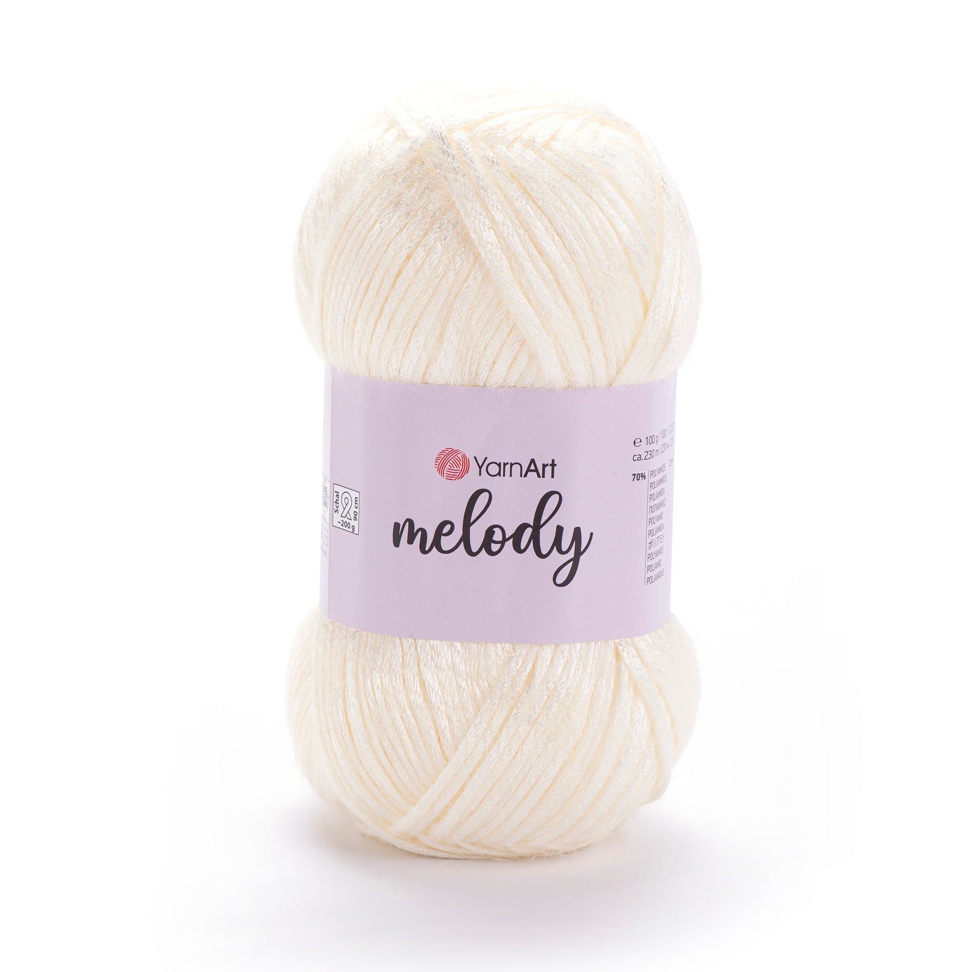 YarnArt Melody - 9% Wool - 21% Acrylic - 70% Polyamide - 100g - 230m