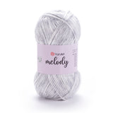 YarnArt Melody - 9% Wool - 21% Acrylic - 70% Polyamide - 100g - 230m