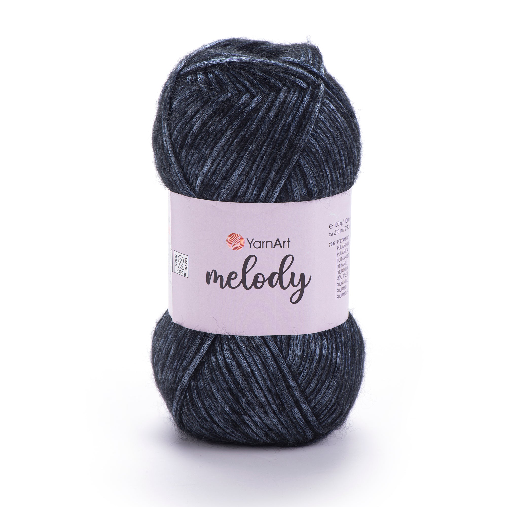 YarnArt Melody - 9% Wool - 21% Acrylic - 70% Polyamide - 100g - 230m