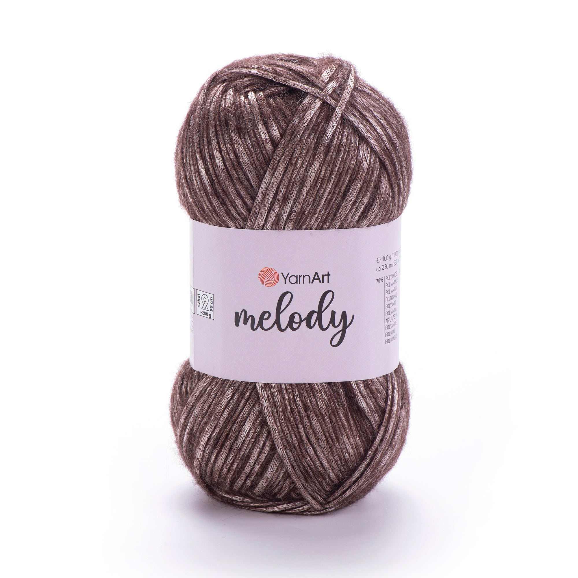 YarnArt Melody - 9% Wool - 21% Acrylic - 70% Polyamide - 100g - 230m
