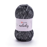 YarnArt Melody - 9% Wool - 21% Acrylic - 70% Polyamide - 100g - 230m