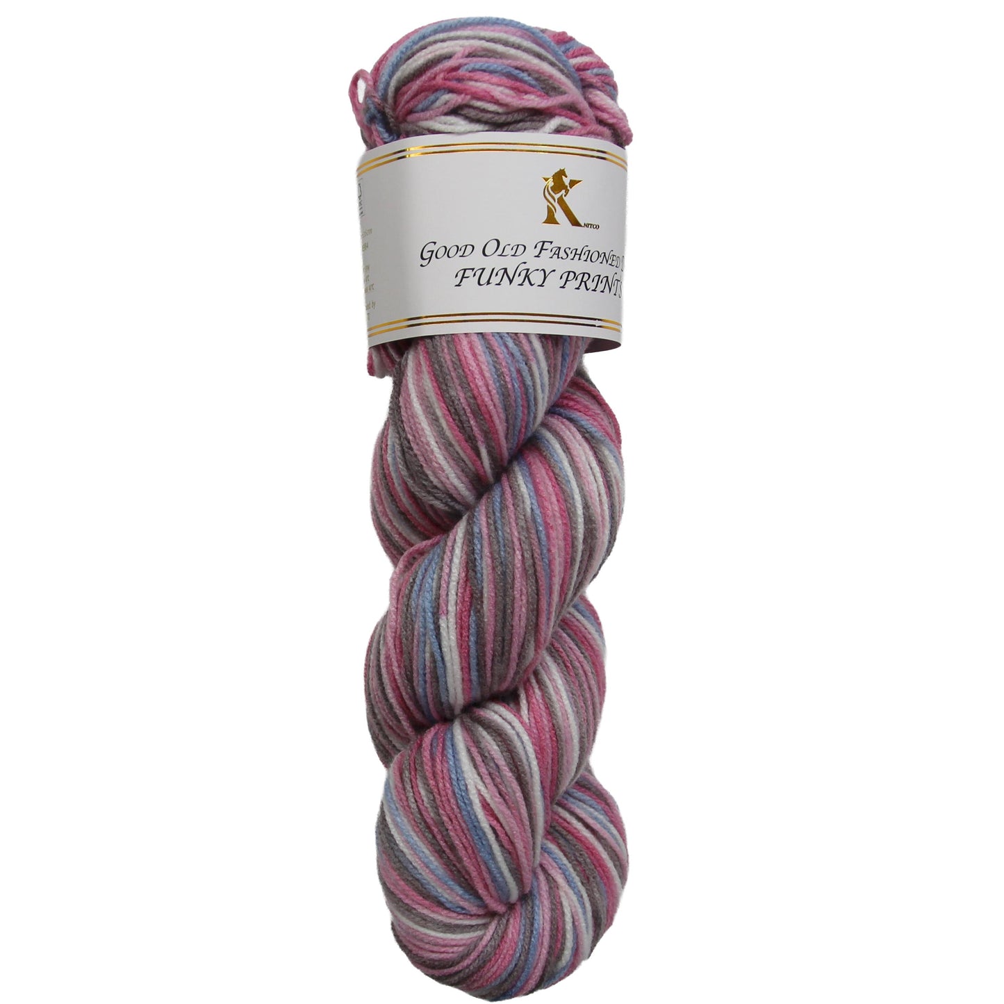 Good Old Fashioned Funky Prints Hanks - 100g - 280m - 100% Acrylic