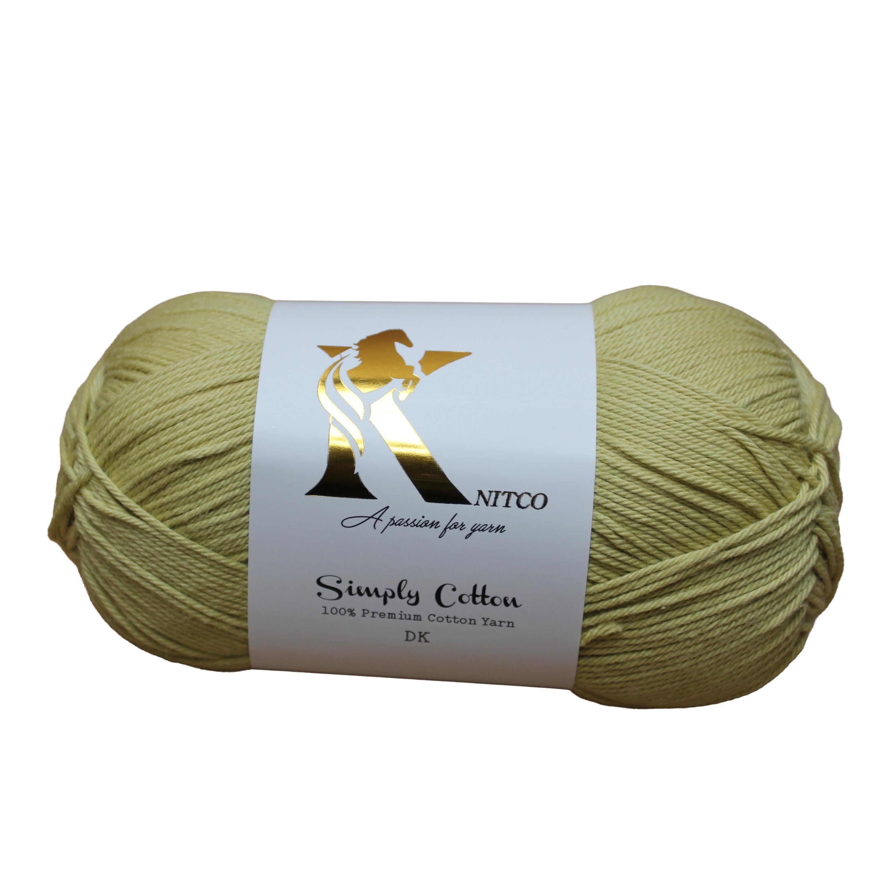 KnitCo Simply Cotton - 100g, 250m, 100% Cotton
