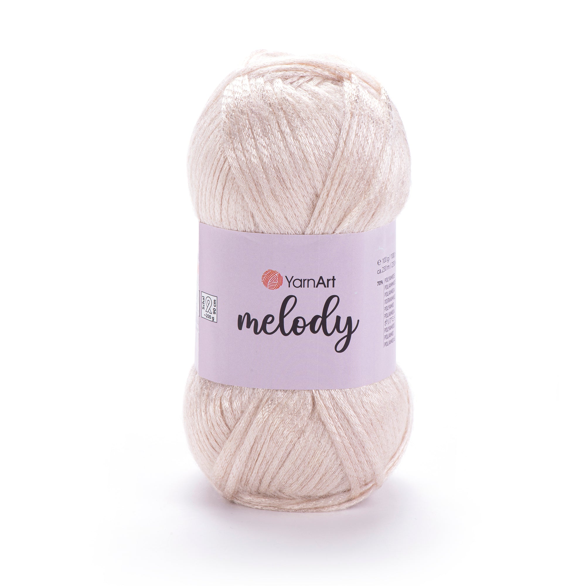 YarnArt Melody - 9% Wool - 21% Acrylic - 70% Polyamide - 100g - 230m
