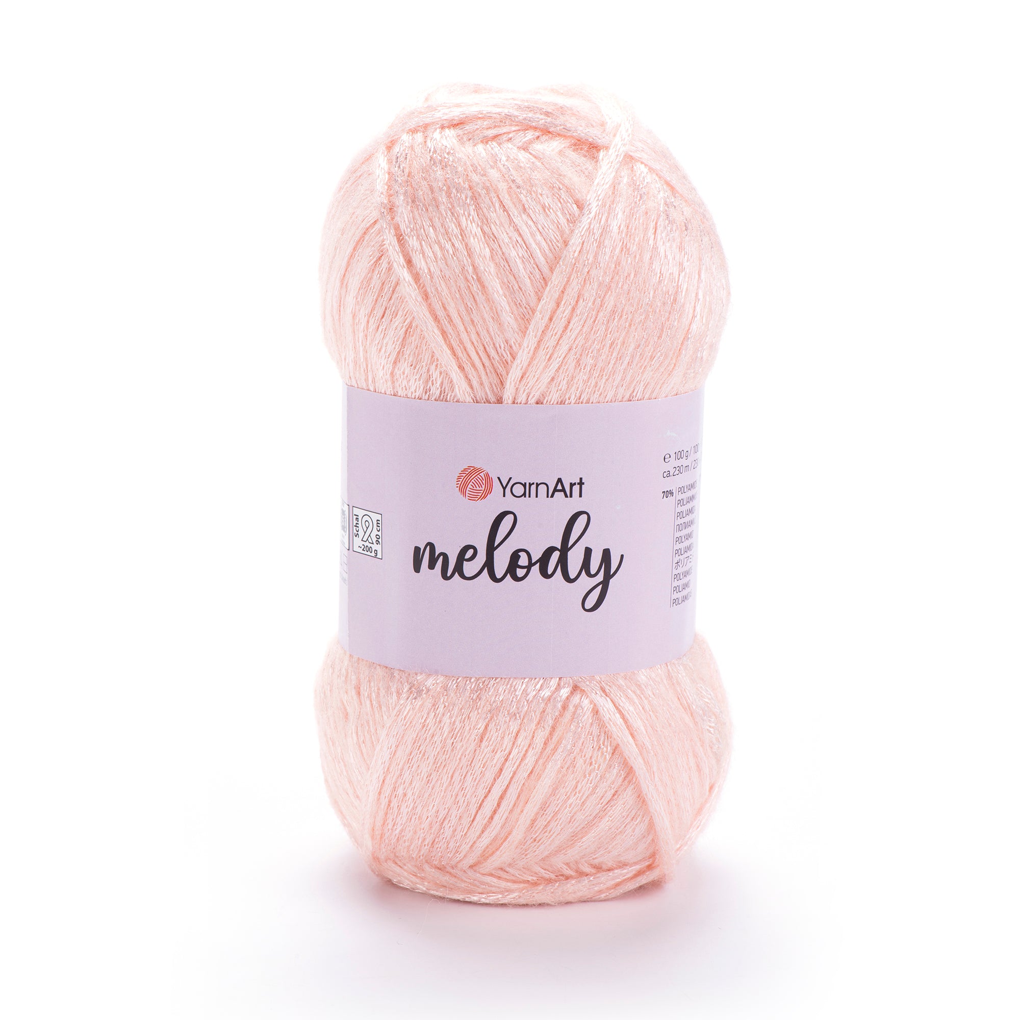 YarnArt Melody - 9% Wool - 21% Acrylic - 70% Polyamide - 100g - 230m