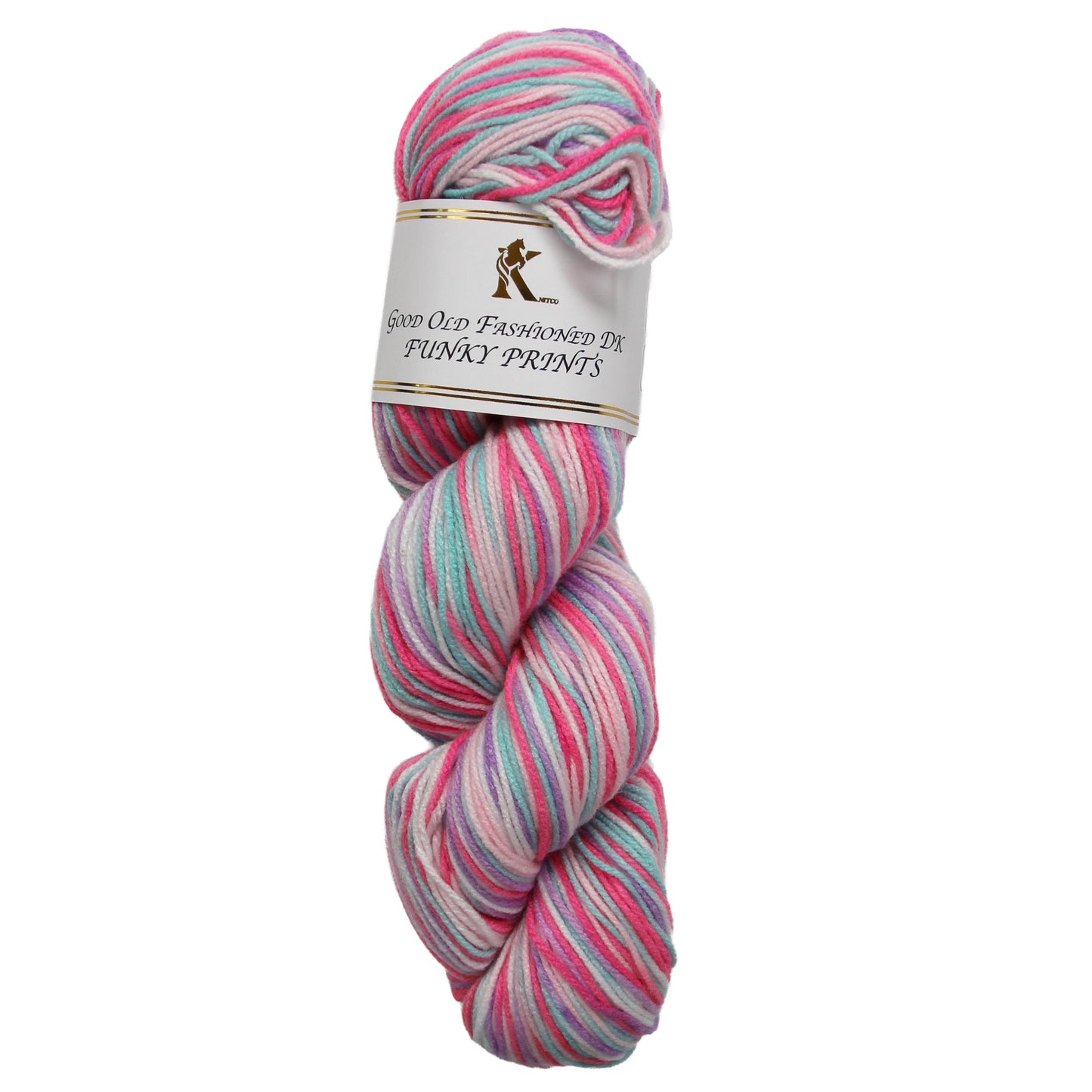Good Old Fashioned Funky Prints Hanks - 100g - 280m - 100% Acrylic