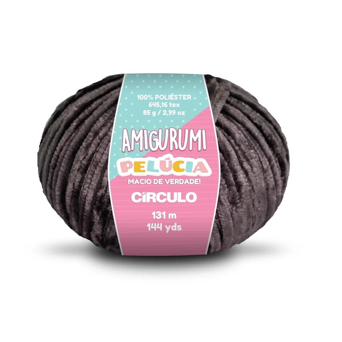 Amigurumi Pelucia Circulo, 85g, 131m, 100% polyester
