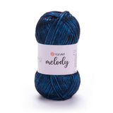 YarnArt Melody - 9% Wool - 21% Acrylic - 70% Polyamide - 100g - 230m