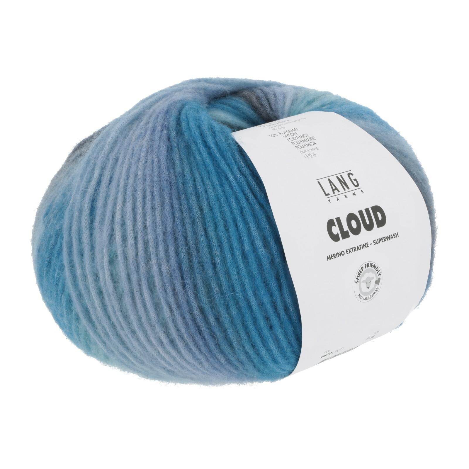 Cloud Lang Yarns, 100g, 260m, 90% merino, 10% nylon