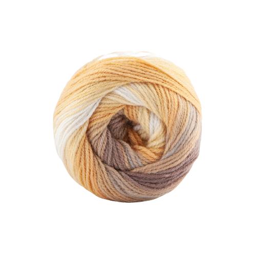 Papatya Batik Dk Variegated Pack Of 5 - 100g, 100% Acrylic, 360m