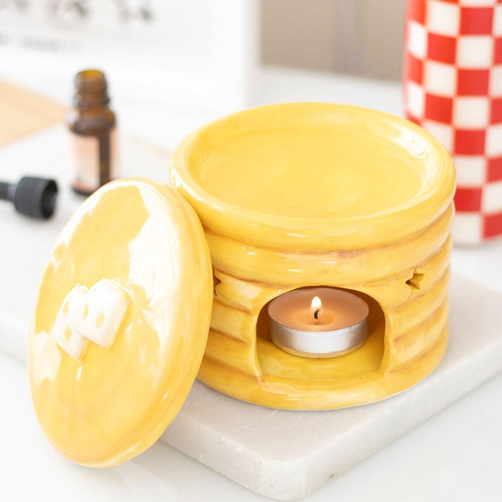 Pancake Stack Shaped Oil burner