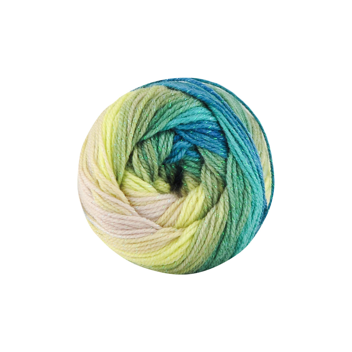 Papatya Batik Glitter, Pack of 5, 100g, 360m, 3% polyester, 97% Acrylic
