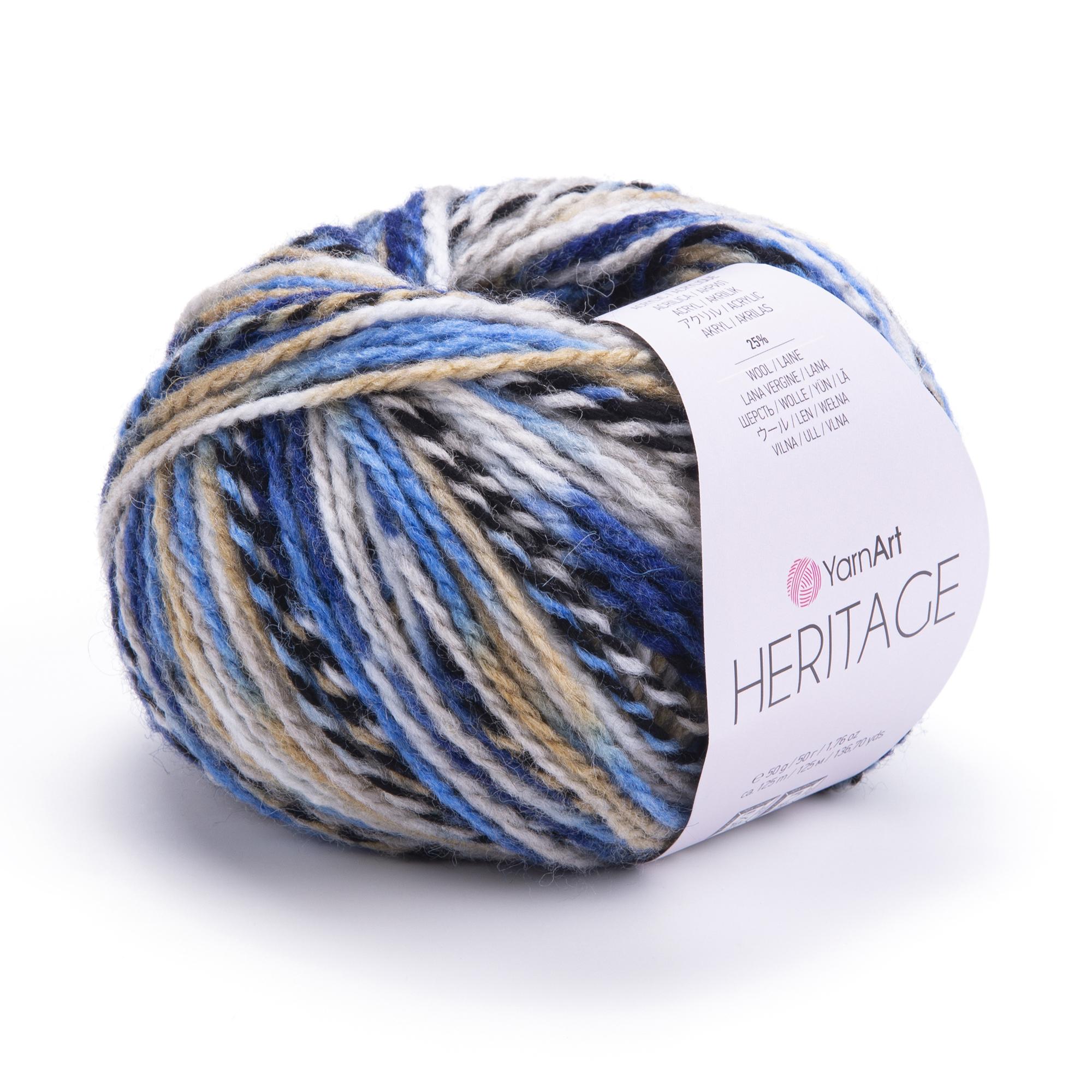 Yarn Art Heritage - 50g, 25% Wool / 75% Acrylic