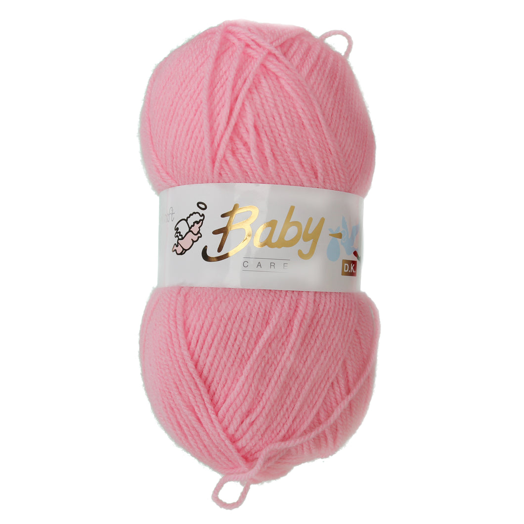Woolcraft BABY CARE DK Soft Knitting Wool / Yarn - 100g Ball - Candy