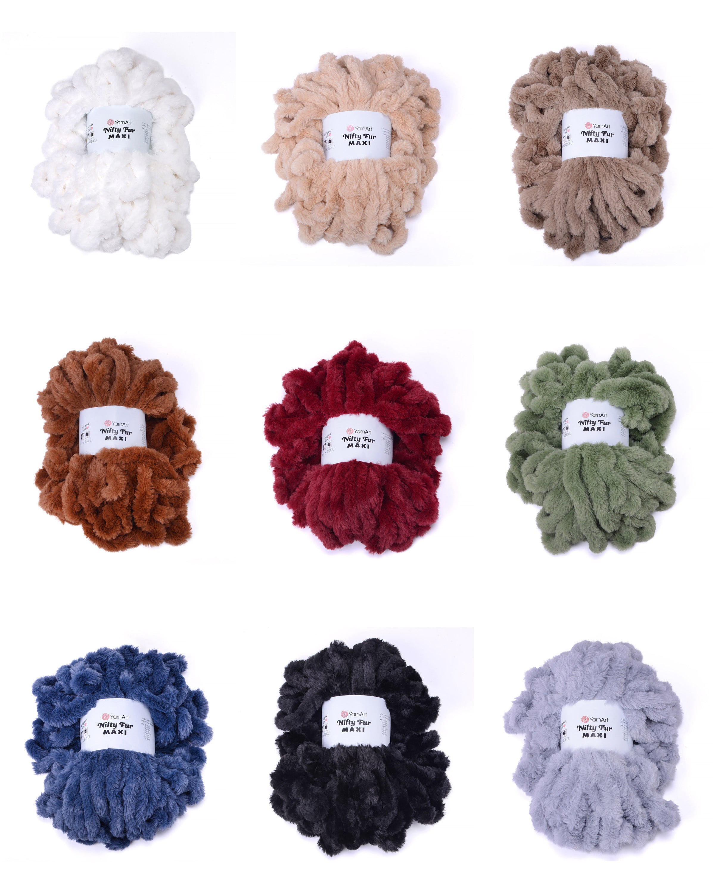 YarnArt Nifty Fur Maxi - 100% Polyester - 300g - 30m