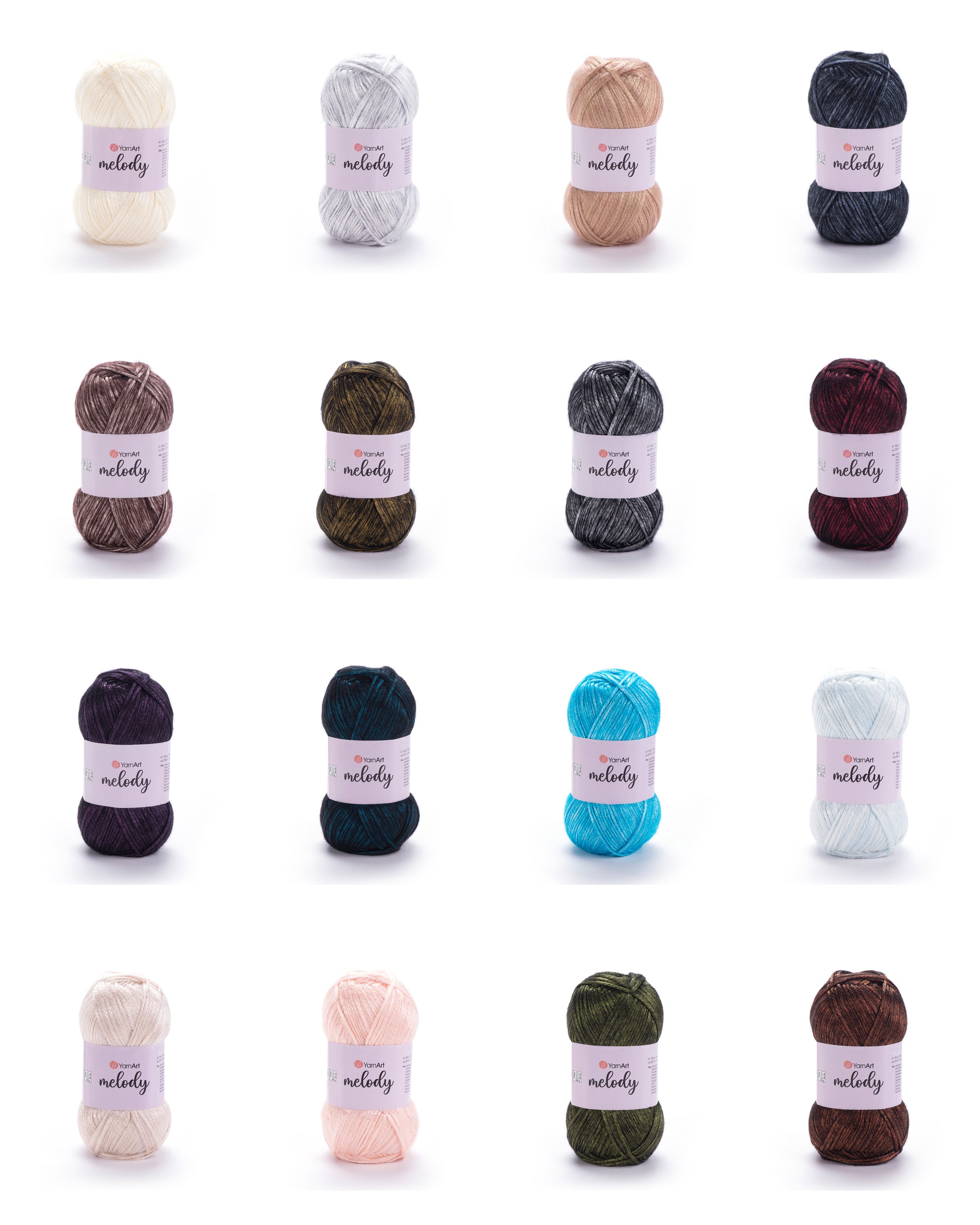 YarnArt Melody - 9% Wool - 21% Acrylic - 70% Polyamide - 100g - 230m