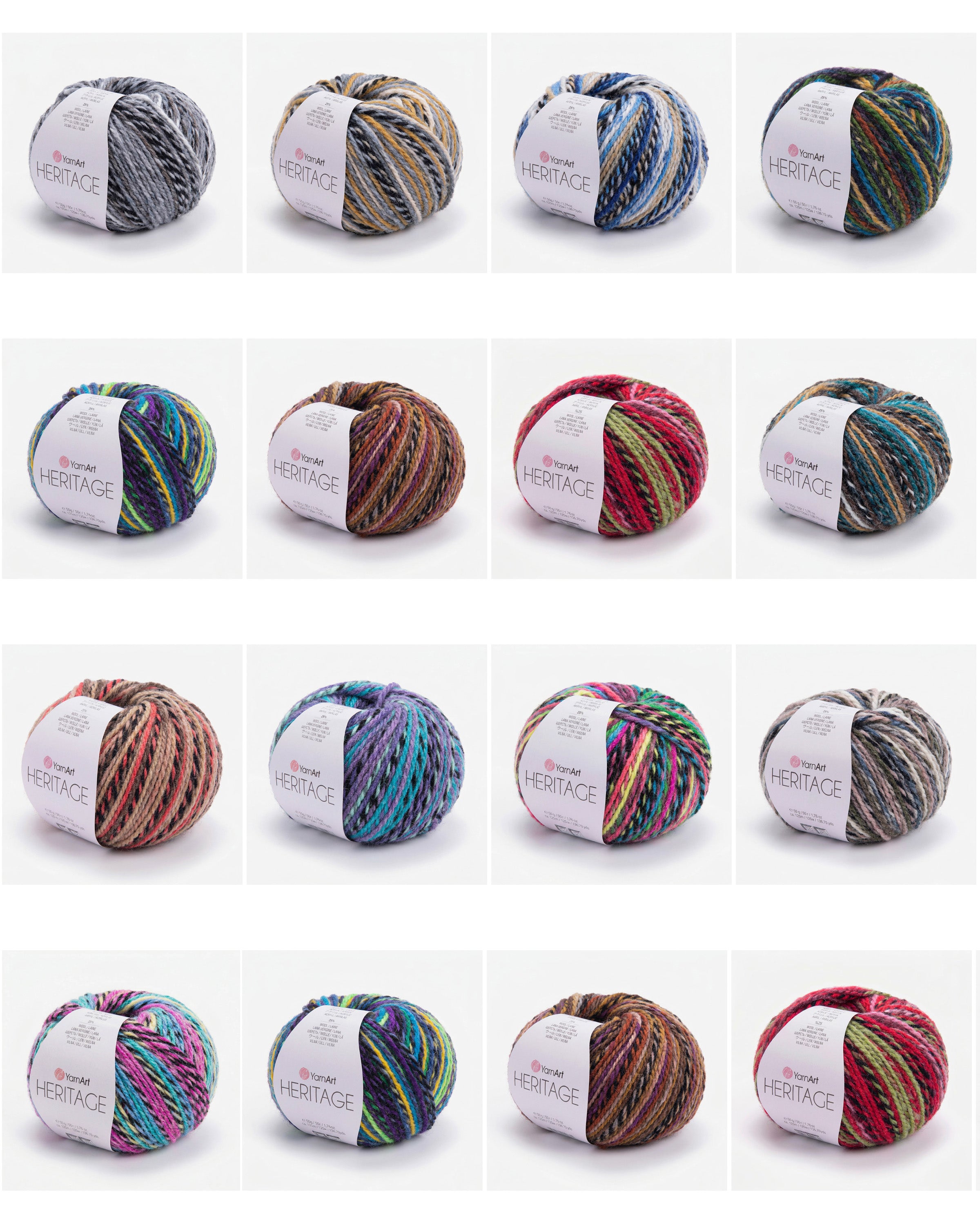 YarnArt Heritage - 25% Wool - 75% Acrylic - 50g - 125m